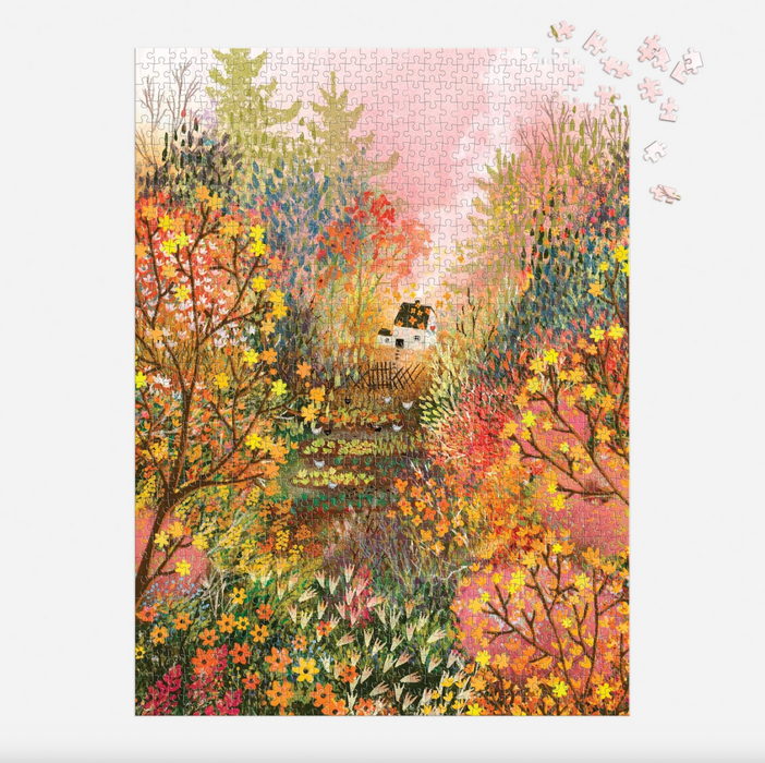 Galison: Autumn in the Meadow 1000 Piece Puzzle