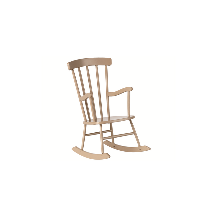 Maileg Rocking chair, Miniature - Dark sand