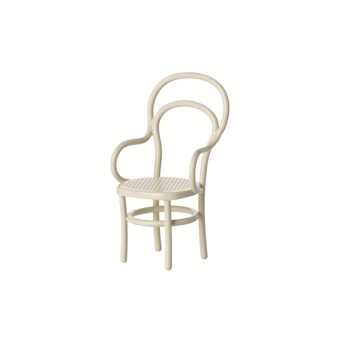 Maileg Vintage chair, Mouse - Off white