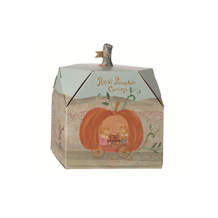 Maileg Pumpkin Carriage, Mouse