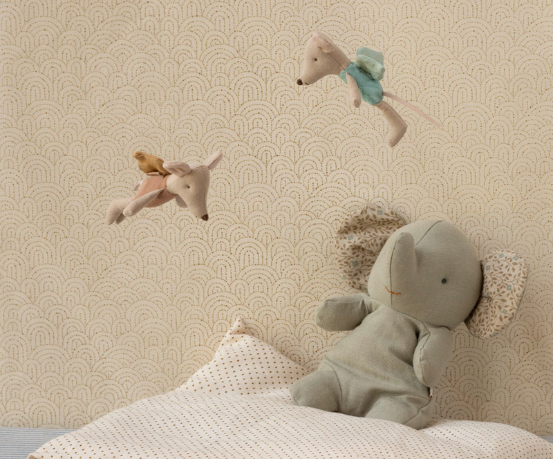 Maileg Fairy mouse, Little - Powder