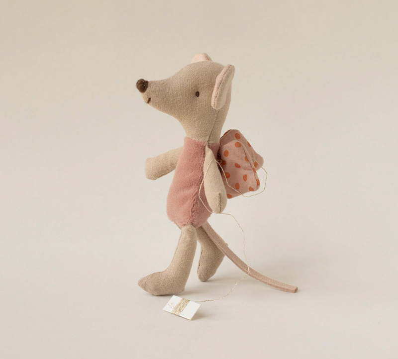 Maileg Fairy mouse, Little - Rose