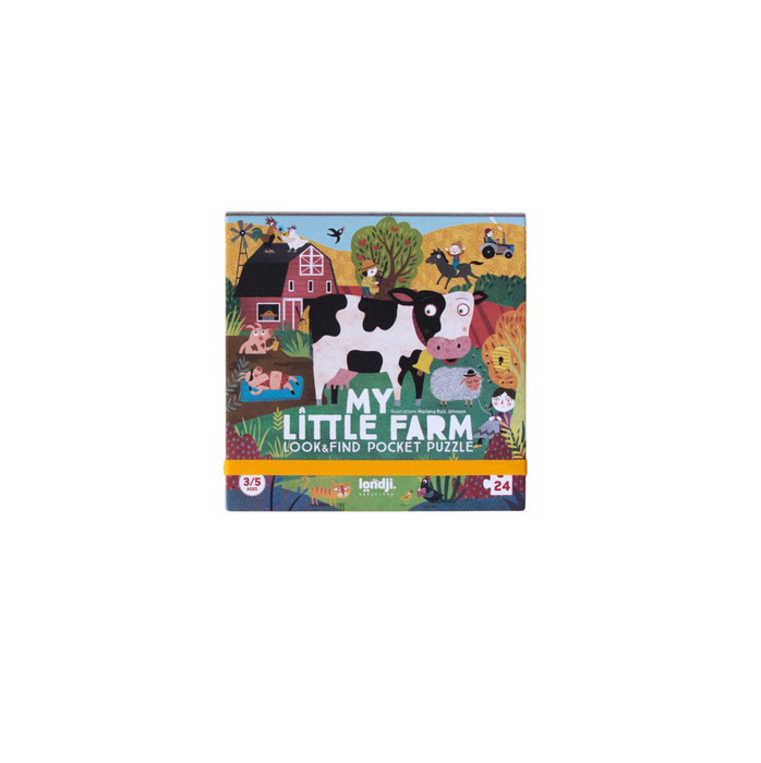 Londji Pocket Puzzle - Petit Voyage Look & Find Pocket Puzzle