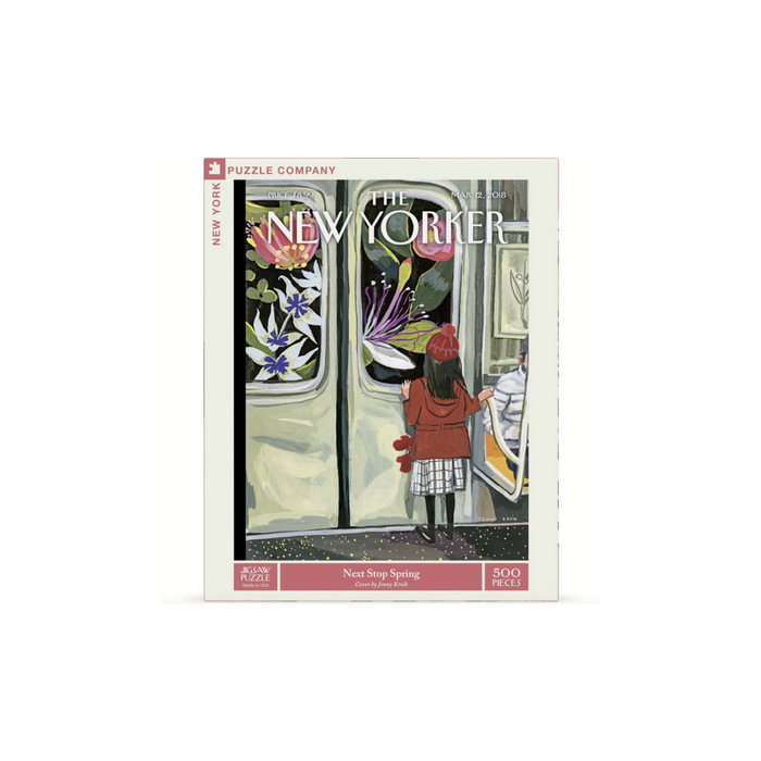 New York Puzzle - Next Stop Spring 500 Piece Puzzle