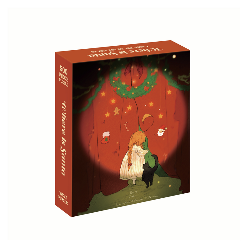 WEVE Puzzle: Where is Santa - 500 Piece Puzzle