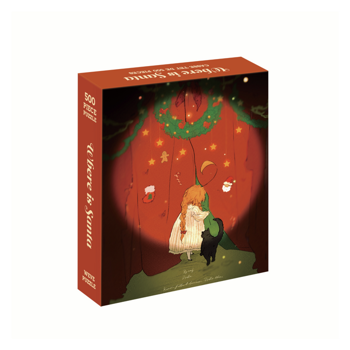 WEVE Puzzle: Where is Santa - 500 Piece Puzzle