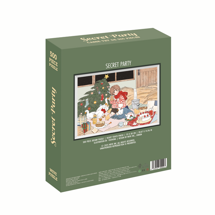 WEVE Puzzle: Secret Party - 500 Piece Puzzle