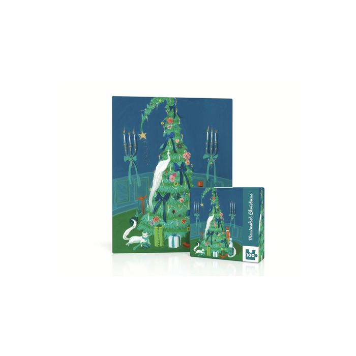 New York Puzzle - Maximalist Christmas Mini 100 Piece Puzzle