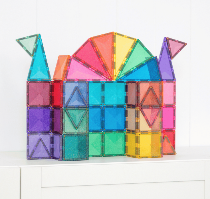 Connetix Glitter Castle Pack 48 pc