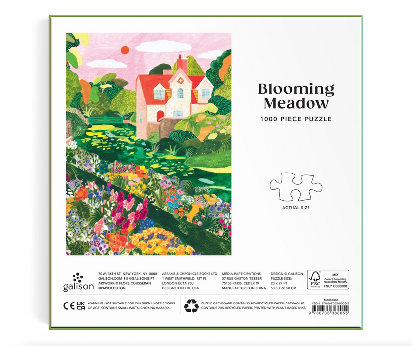 Galison: Blooming Meadow 1000 Piece Puzzle