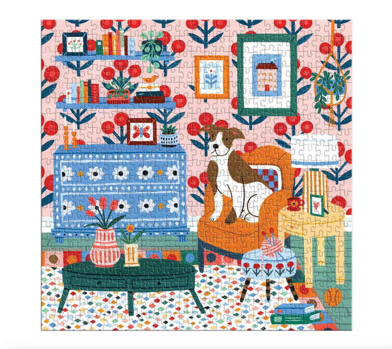 Galison: Pattern & Petal 500 Piece Puzzle