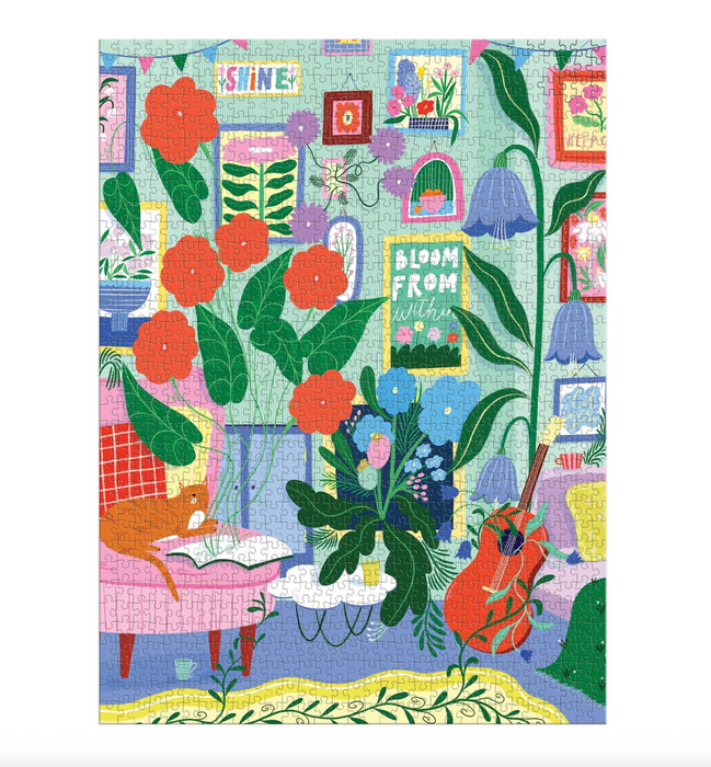 Galison: Room to Bloom 1000 Piece Puzzle