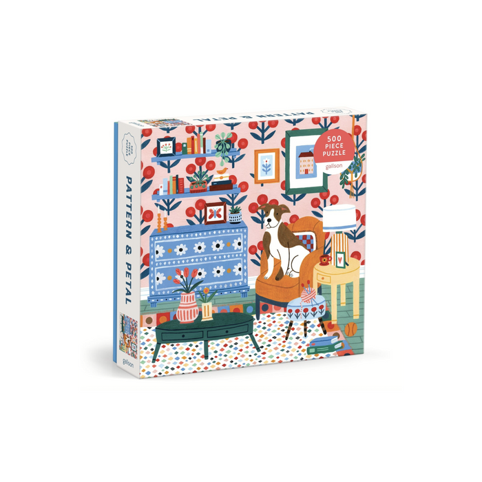 Galison: Pattern & Petal 500 Piece Puzzle