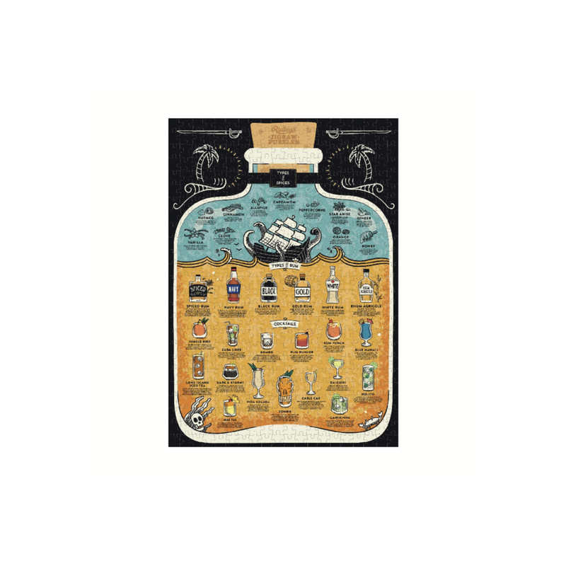 Ridley's Game - Rum Lover's 500-piece Jigsaw Puzzle