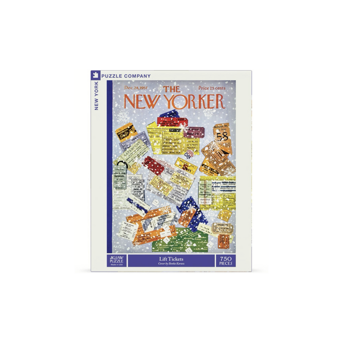 New York Puzzle -  Lift Tickets 750 Piece Puzzle