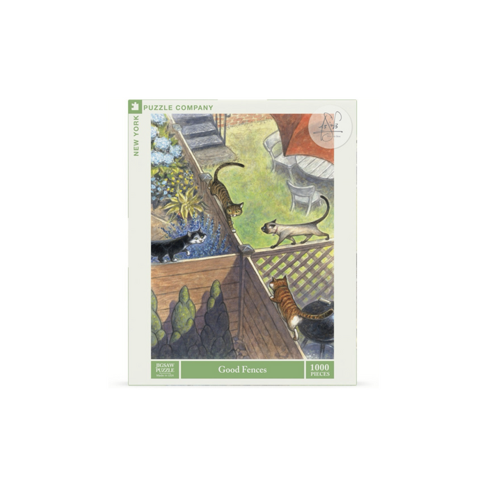 New York Puzzle - Good Fences 1000 Piece Puzzle