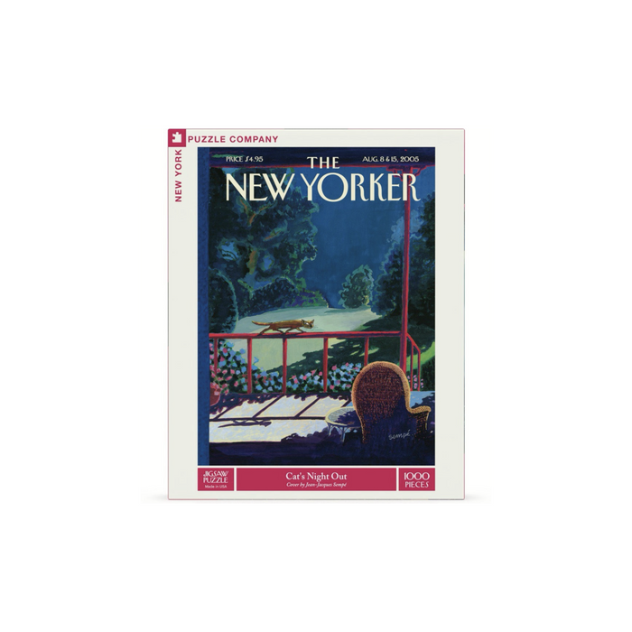 New York Puzzle - Cat's Night Out 1000 Piece Puzzle