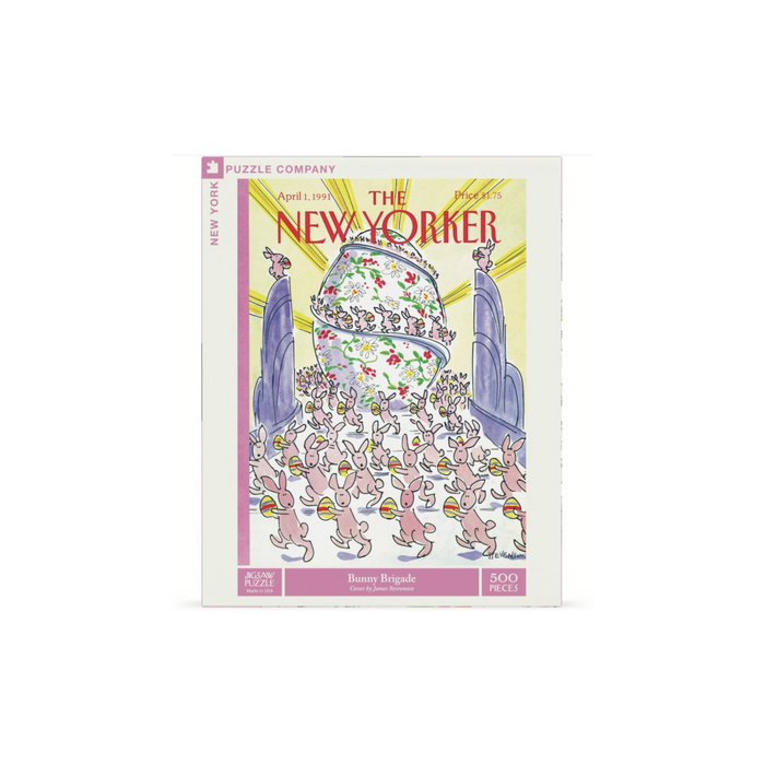 New York Puzzle - Bunny Brigade 500 Piece Puzzle