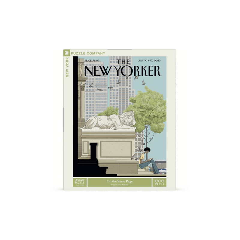 New York Puzzle - On the Same Page 1000 Piece Puzzle
