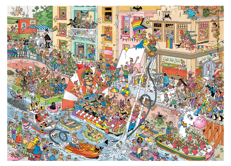 Jumbo Jan van Haasteren - Celebrate Pride! (1000 pieces)