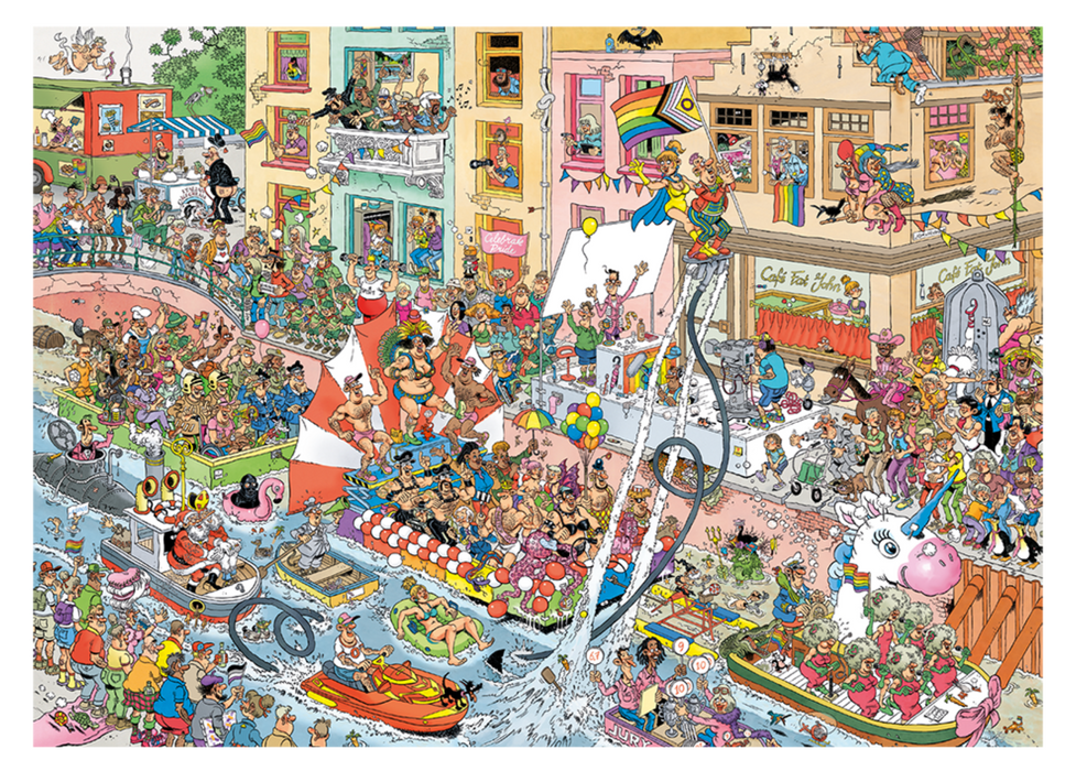 Jumbo Jan van Haasteren - Celebrate Pride! (1000 pieces)