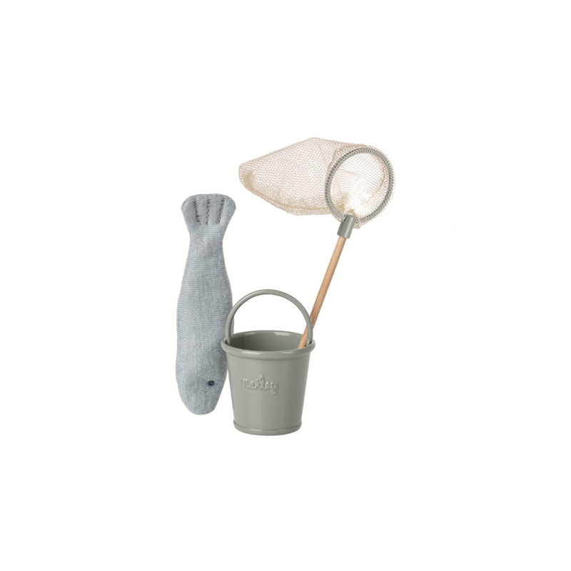 Maileg Fishing set, Mouse