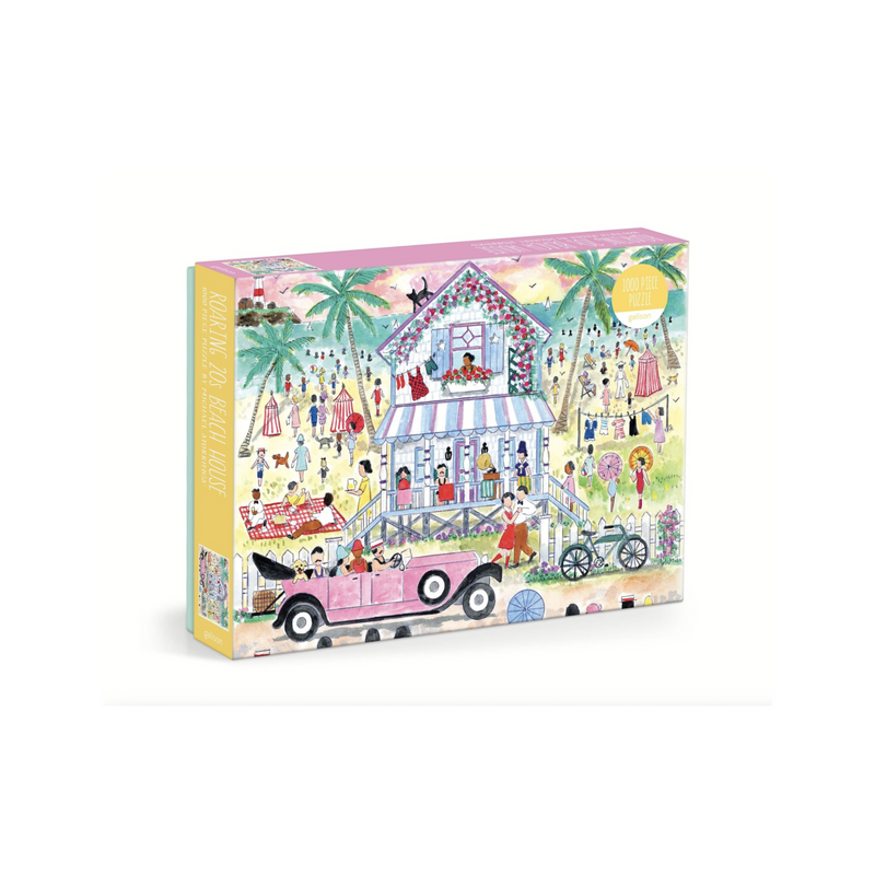 Galison: Michael Storrings Roaring 20s Beach House 1000 Piece Puzzle