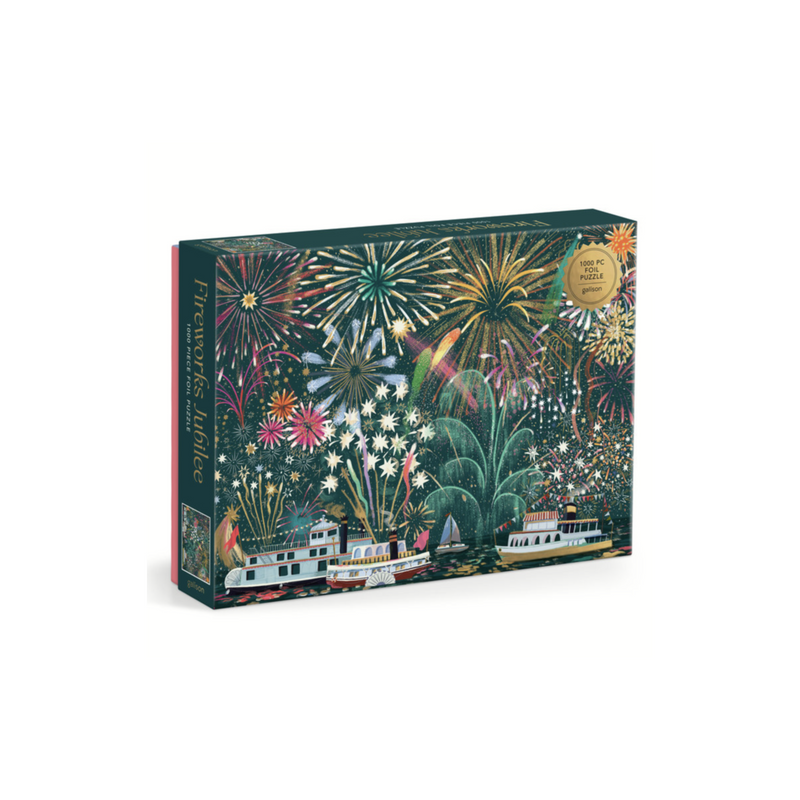 Galison: Fireworks Jubilee 1000 Piece Foil Puzzle