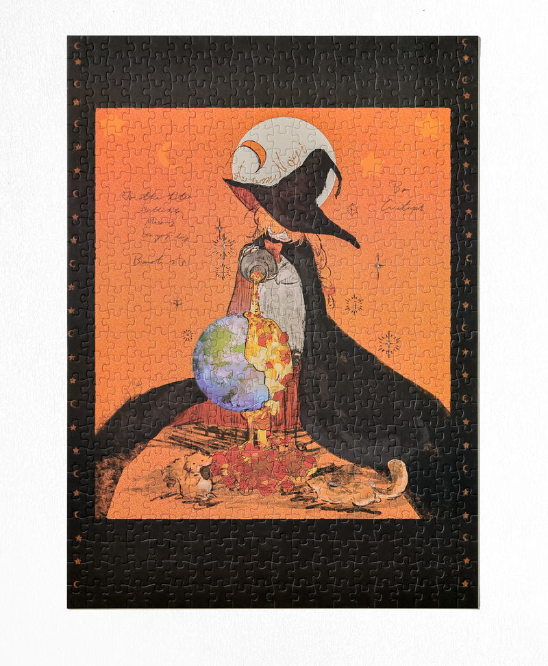 WEVE Puzzle: Little Witch - 500 Piece Puzzle