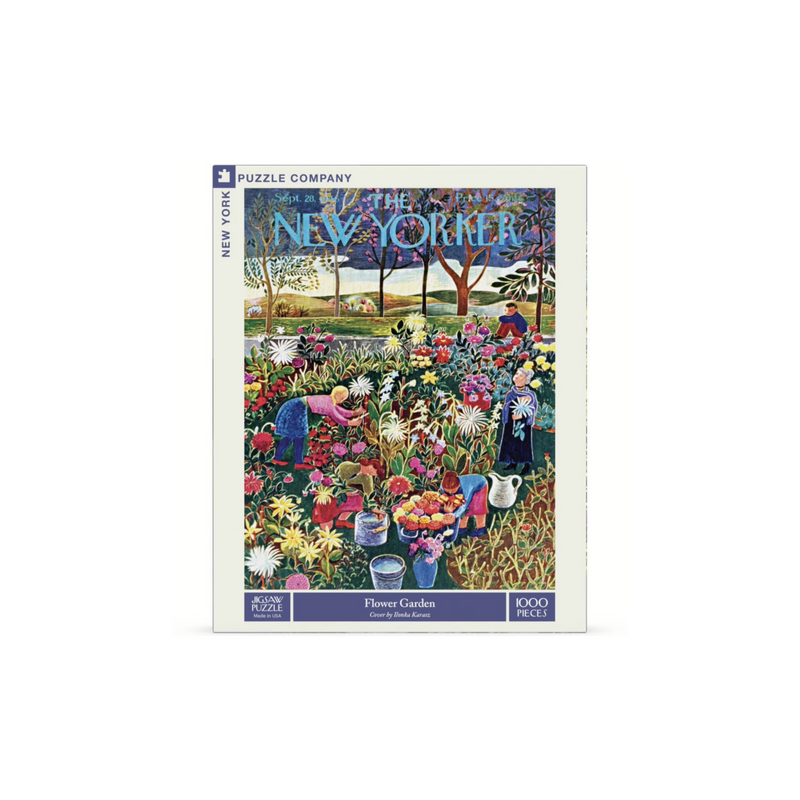 New York Puzzle - Flower Garden 1000 Piece Puzzle