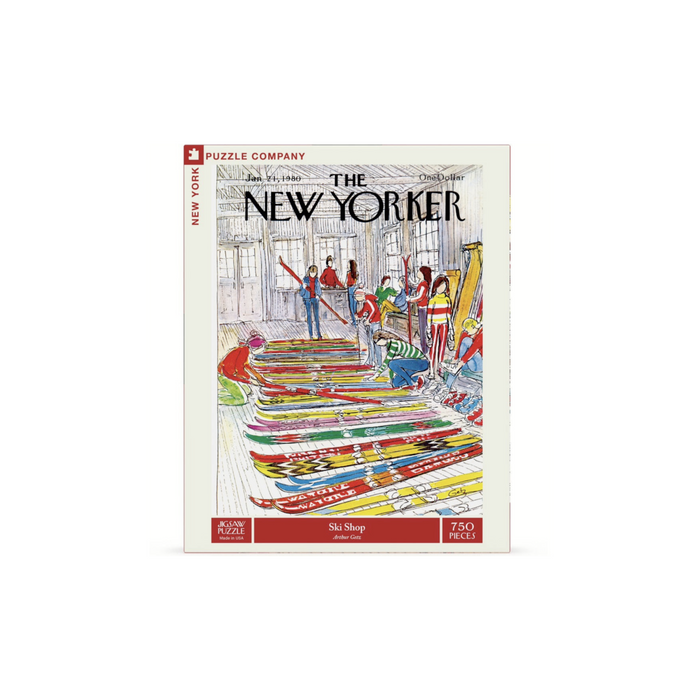 New York Puzzle - Ski Shop 750 Piece Puzzle