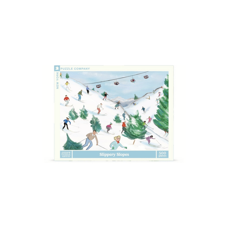 New York Puzzle - Slippery Slopes 500 Piece Puzzle
