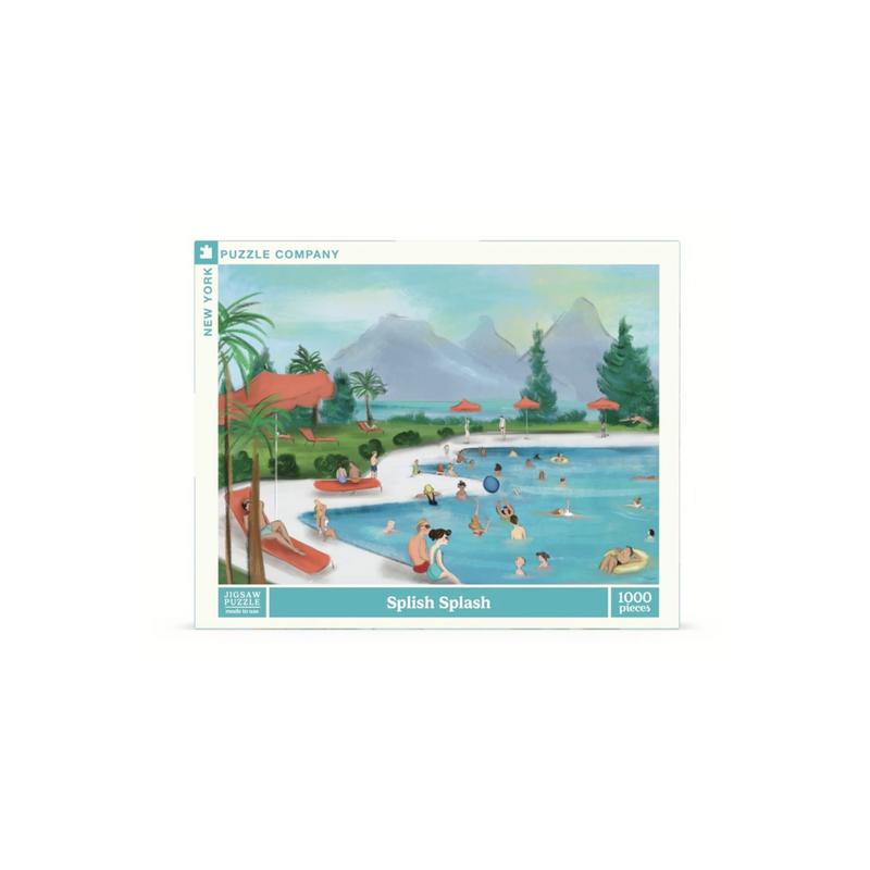 New York Puzzle - Splish Splash 1000 Piece Puzzle