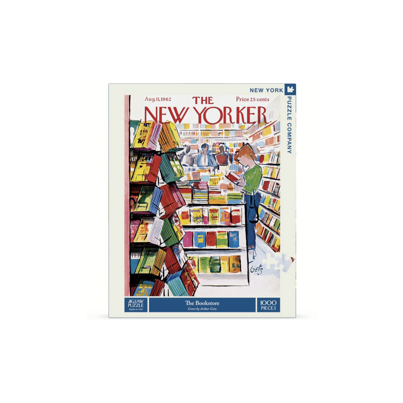 New York Puzzle - The Bookstore 1000 Piece Puzzle