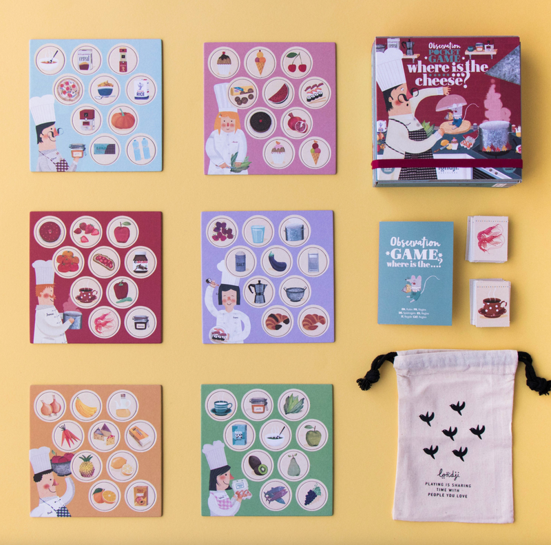 Londji Pocket Game - Where is The Cheese?