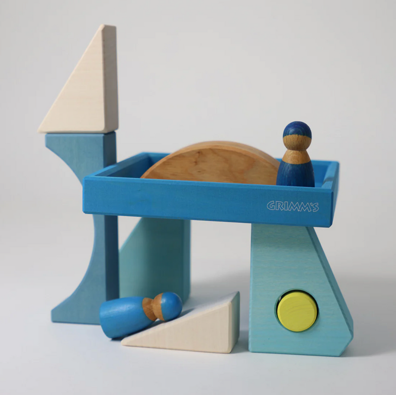 Grimm's Building Set Blue