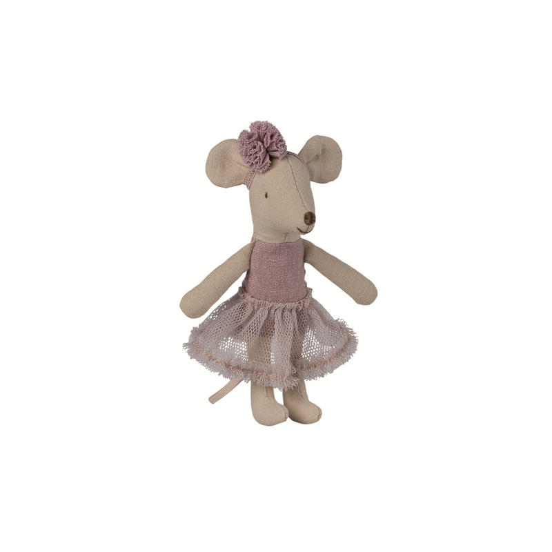 Maileg Ballerina mouse, Little sister - Heather