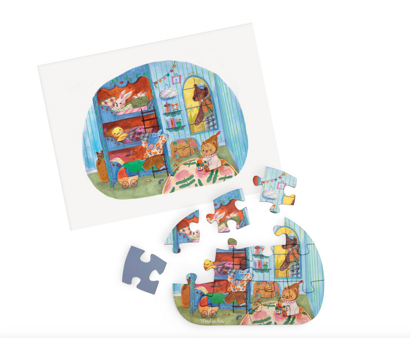 Moulin Roty Les Minouchkas - A Beautiful Day Mini 4x12pcs