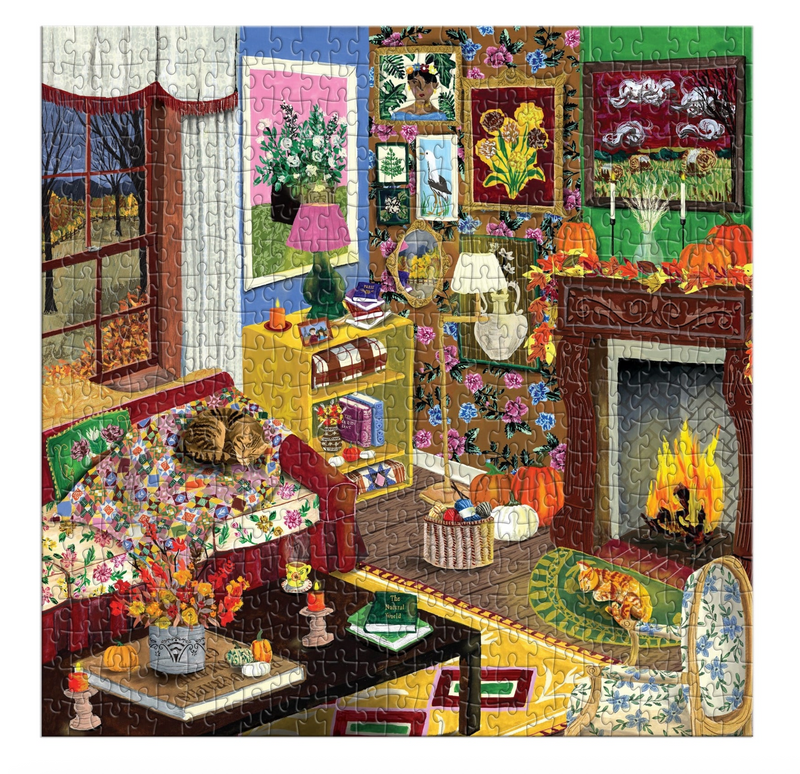 Galison: Fall is in the Air 500 Piece Puzzle