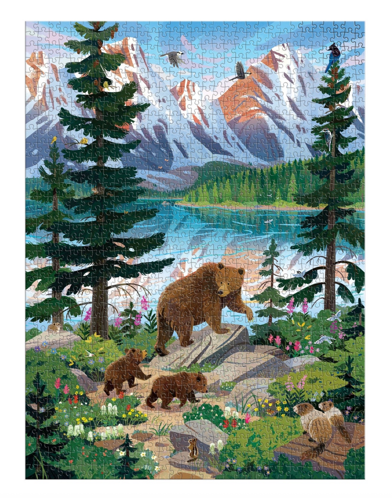 Galison: Valley of the Peaks 1000 Piece Puzzle