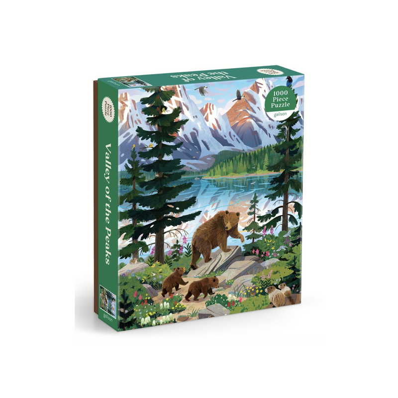 Galison: Valley of the Peaks 1000 Piece Puzzle