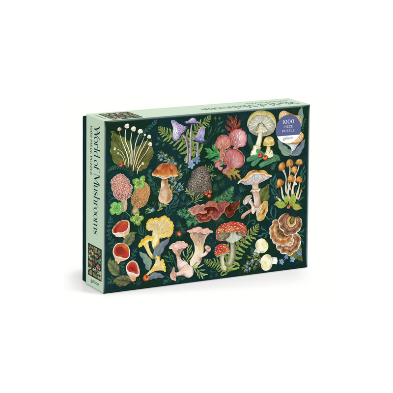 Galison: World of Mushrooms 1000 Piece Puzzle