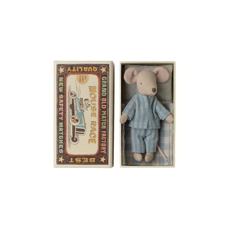 Maileg Big brother mouse in matchbox