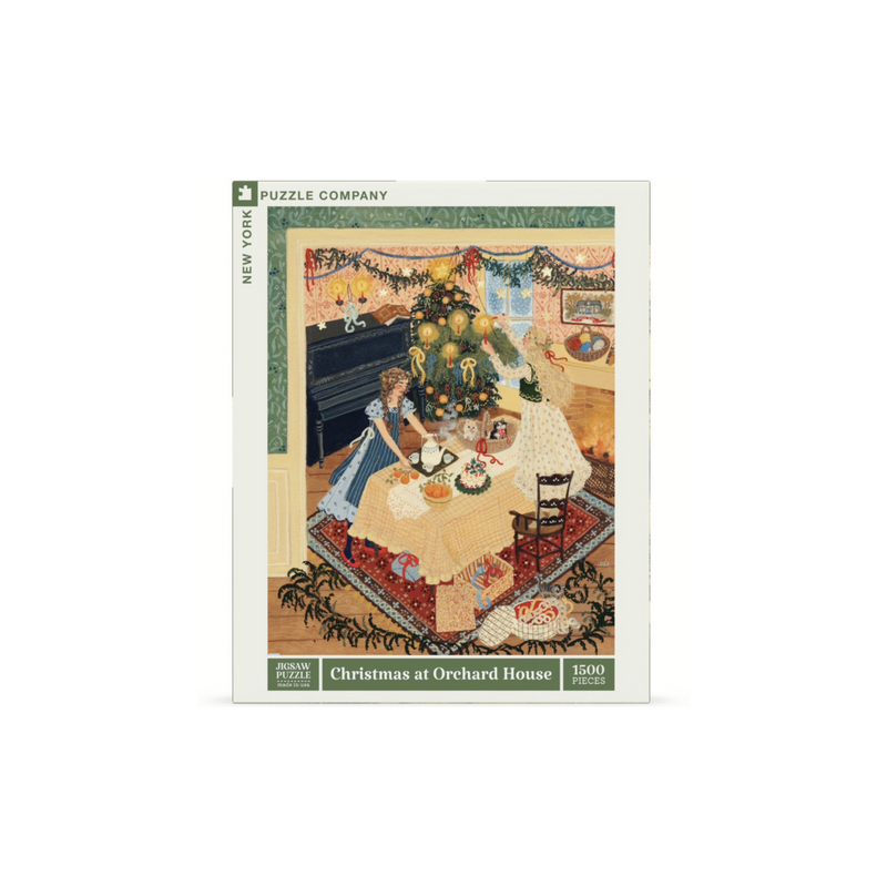 New York Puzzle - Christmas at Orchard House 1500 Piece Puzzle