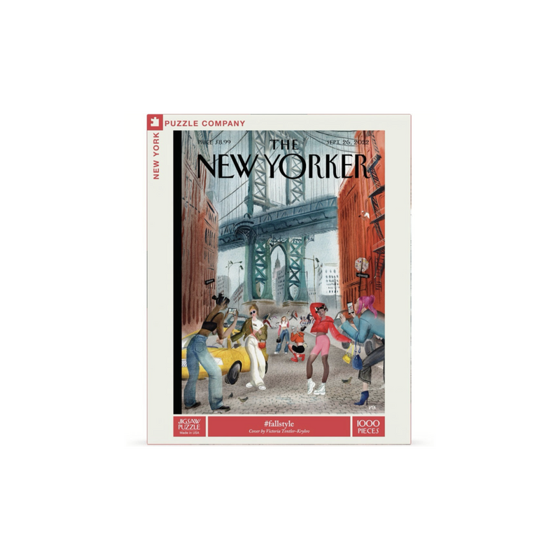 New York Puzzle - #fallstyle 1000 Piece Puzzle