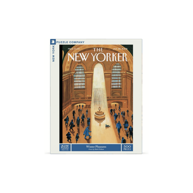 New York Puzzle - Winter Pleasures 500 Piece Puzzle