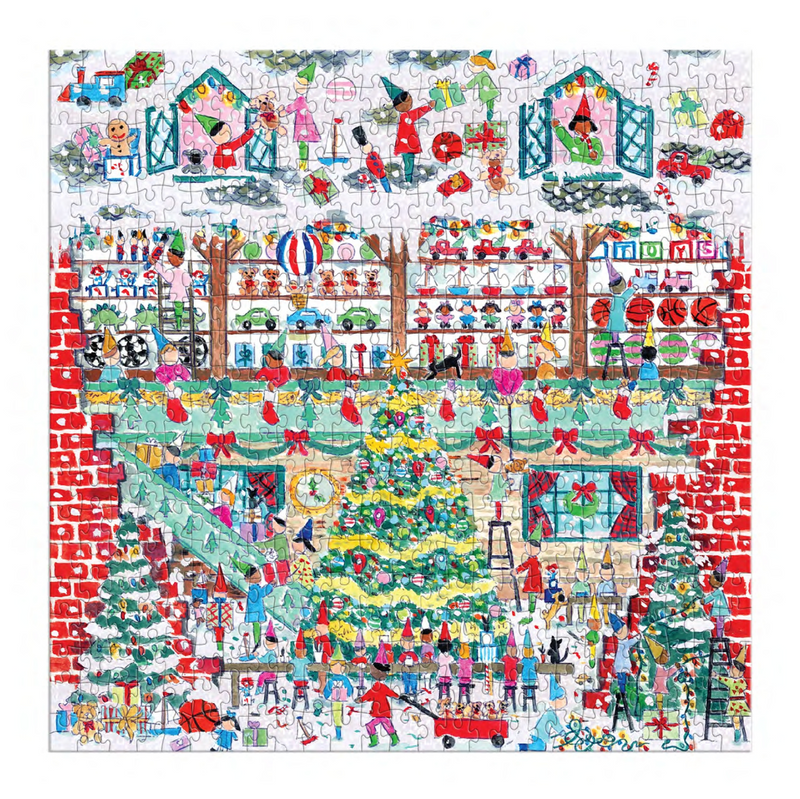 Galison: Toy Workshop 500 Piece Foil Puzzle