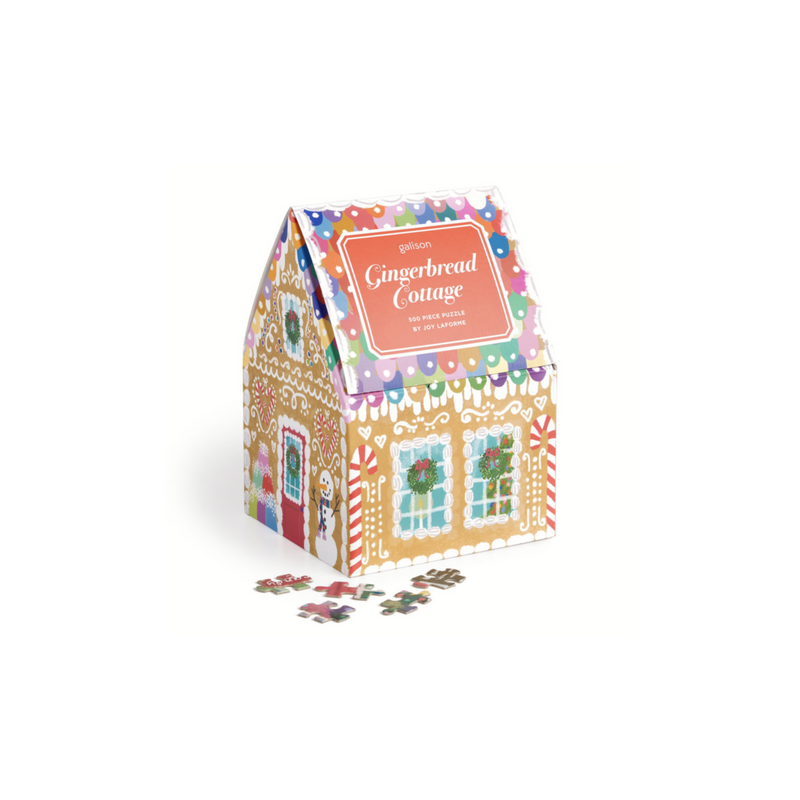 Galison: Gingerbread Cottage 500 Piece Puzzle
