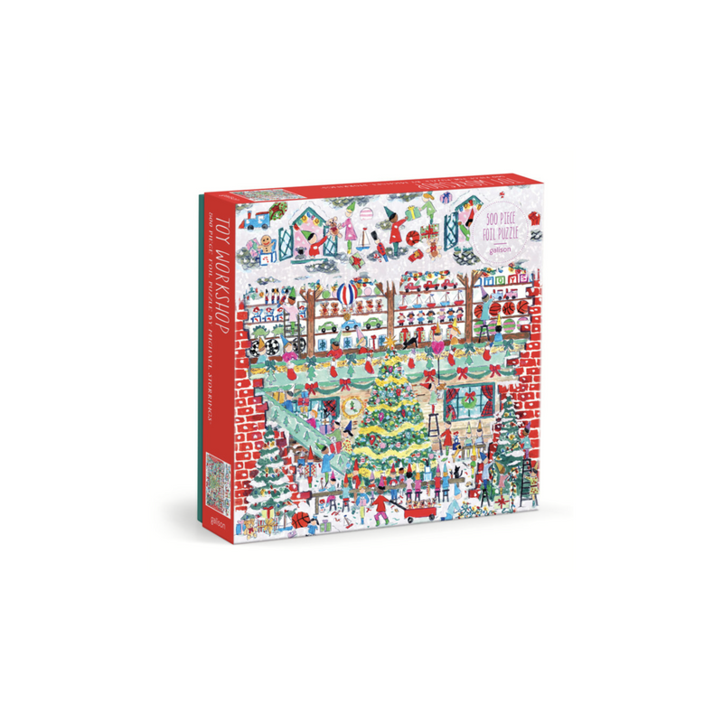 Galison: Toy Workshop 500 Piece Foil Puzzle