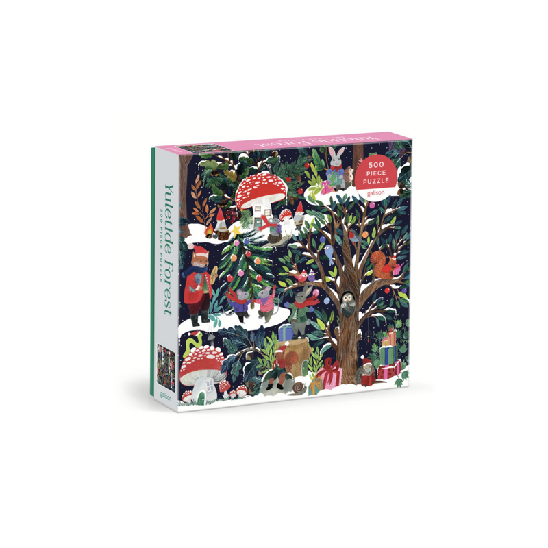 Galison: Yuletide Forest 500 Piece Puzzle